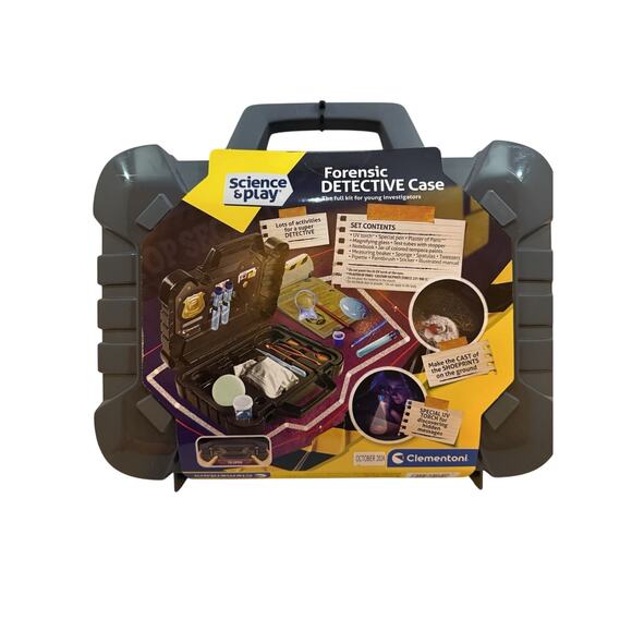 Science & Play Forensic Detective Case Clementoni Ages 8+ Roleplay - Picture 2 of 3